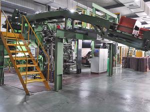 خط صقل الأسلاك الفولاذية للإطار المطاطي